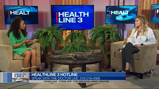 Dr. Karen Berken discusses a variety of OB/GYN topics on KTBS Healthline 3